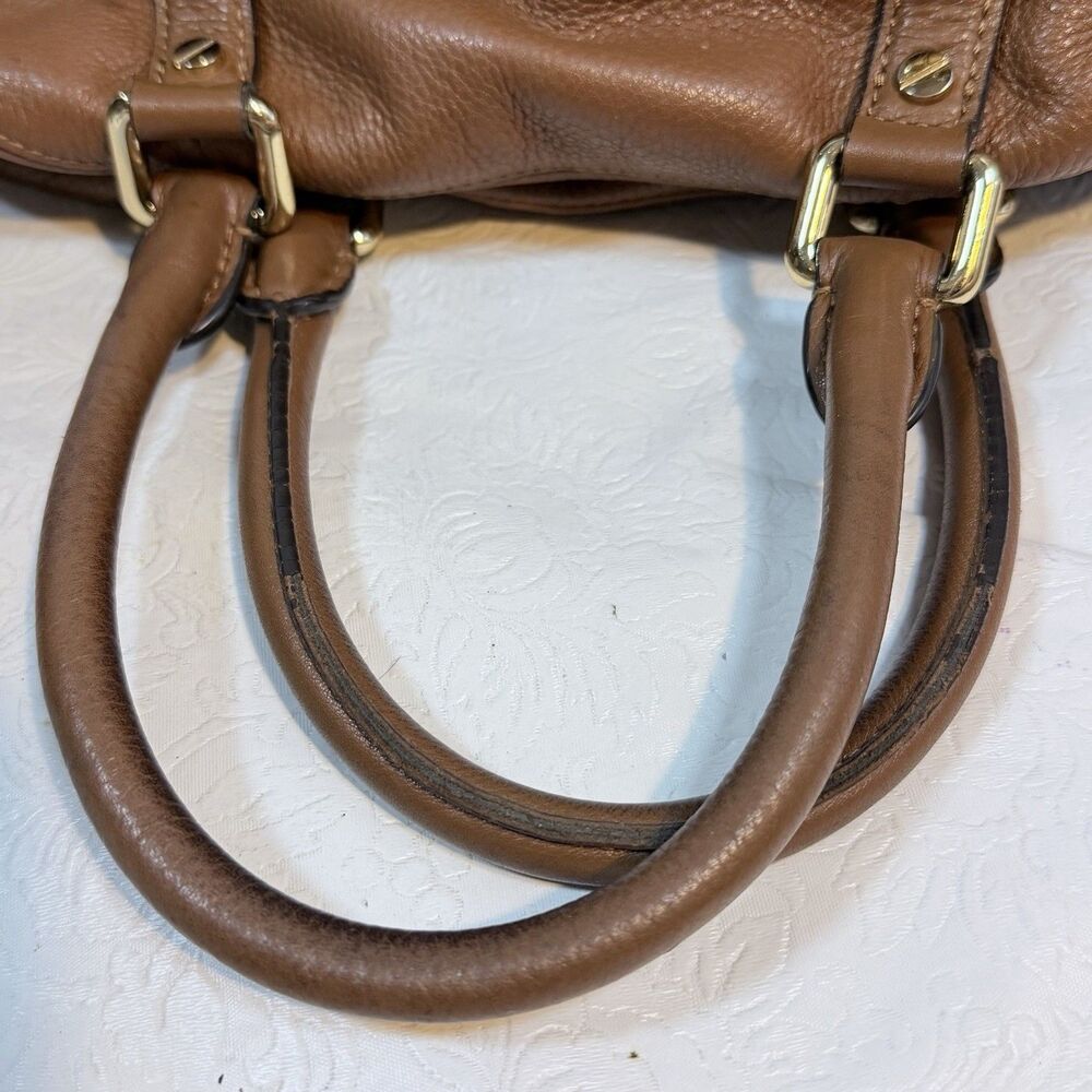 Michael Kors Bedford Legacy Satchel Brown Leather - Picture 11 of 16